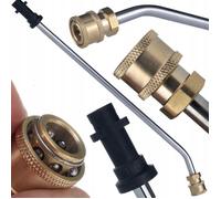 Lance Coudée 30° 1/4"" 34 cm - Jet Haute Pression 250 Bar | Acier Résistant | Compatible Kärcher K2-K7