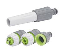 Lance d'Arrosage à Jet Réglable - Raccordement Automatique + Raccords Ø15mm AROZ