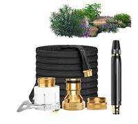 Lance De Lavage Auto avec Tuyau,Nettoyeur Portable de Detailing - Nettoyeur à Pression d'eau pour Voiture - pour Voiture Moto Maison Jardin Cour Patio Extérieur Arrosage Irrigation