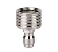 Lance de nettoyeur haute pression en acier inoxydable, adaptateur de buse de jet à connexion rapide pour eau haute pression, buse de lavage pour voitures et patios (0,5 mm)