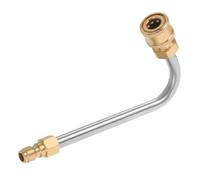 Lance de Nettoyeur Rallonge en Acier Inoxydable Haute Pression | Outil de Nettoyage Haute Pression, Facile à Installer et Pratique, Ambiance Estivale Couleur Aléatoire