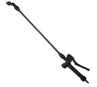 Lance de pulvérisation pour pulvérisateur de sac à dos 61 cm avec levier de blocage et vanne d'arrêt en plastique fibre de verre pulvérisateur de jardin tige de pulvérisation pour nettoyage du jardin
