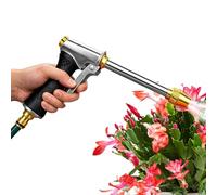 Lance de tuyau haute pression - Buse manuelle réglable à 3 modes - Raccord rapide - Buse de tuyau d'alimentation haute pression - Pour pelouse, cour, terrasse, nettoyage, arrosage du jardin, façade