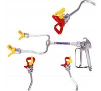 Lance double airless - TwinSpray SteelPro 7/8 - Acier inoxydable - Double buse 2 jets - Filetage 7/8 (Graco/Wagner)