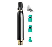 Lance Haute Pression Tuyau Arrosage, Embout Tuyau Arrosage, Accessoire de Pulvérisation Réglable à Main Résistant, Buse Haute Pression pour Tuyau de Jardin, pour Pelouse, Cour, Arrosage des 2PC