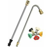 Lance Pulvérisation Coudée, Nettoyage Sous Châssis, Compatible Karcher K2-K7, Kit Gouttière