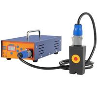 Lance-vis professionnel - Kit de réparation - Kit de lance-vis - 1380 W - Bleu/Orange