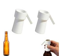 Lanceur De Capsules - Tireur De Bouchons De Bouteilles Avec Design À Ressort, Gadget Mécanique Ergonomique, Pour Barmen, Fête, Jeu À Boire, Bar À Domicile, 2 Pièces