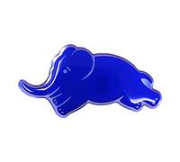 Lancia 21291 Autocollant 3D officiel éléphant bleu, 56 x 29 mm