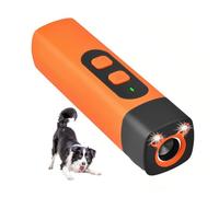 Lancoon Répulsif à ultrasons pour chien avec 3 fréquences réglables - Lampe torche LED - Bouchon d'aboiement rechargeable - Portable - Pour chiens et animaux domestiques - Intérieur et extérieur