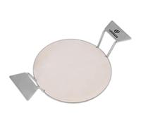 Landmann 15915 Set de pierres à pizza Beige/acier inoxydable