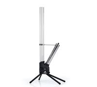 Landmann Feuerrohr Pilier de Feu Pellet Foyer de Cheminée 132cm Inox Raucharm