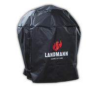 LANDMANN Housse de Protection Contre Les intempéries de Haute qualité | Tissu de Polyester Robuste | Imperméable | Résistant aux UV | Respirant | Traité Tous Temps | pour la série Kepler [Noir]
