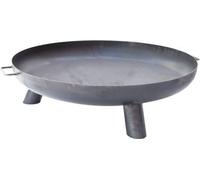 LANDMANN Kreta Cheminée de jardin portable - ronde Diamètre 80 cm 11764