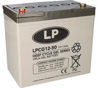 Landport LPCG12-50 VRLA Batterie GEL 12V 50Ah sans entretien