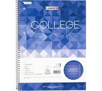 LANDR college block "college" A4, ligné, 80 feuilles
