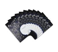 Landre 100050032 Lot de 10 cahiers 16 pages Format A4 Linéature 3 Avec marge papier fin (80 g/m²) et sans bois 3 motifs de couverture assortis