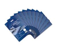 Landré 100050065 Lot de 10 cahiers pour gaucher avec spirales à droite A4 80 pages lignées 70 g/m²
