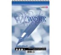 LANDRÉ - bloc-notes à spirale, A6, 40 feuilles, ligné 70g/m2, sans bois -355604021 G
