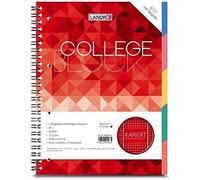LANDR¿ Cahier ... spirale avec intercalaires "COLLEGE", A4,
