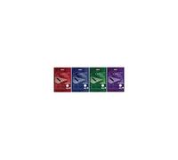 LANDRE - Lot de 10 - bloc de correspondance "WORK" format A4, 50 feuilles, uni