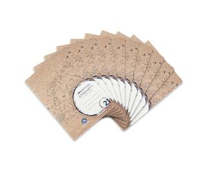 Landre Lot de 10 cahiers d'exercices 16 feuilles lignées lignées Format A4