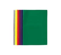 LANDRE - Lot de 25 - protège-cahiers format A4, rouge transparent, en PP emballé par 25 pièces -369400230