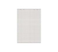 LANDRE - Lot de 5 - bloc paperboard, 20 feuilles, en carreaux, 680 x 990