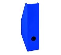 Landré Lot de 60 porte-revues en carton solide Bleu Format A4 Largeur 7 cm