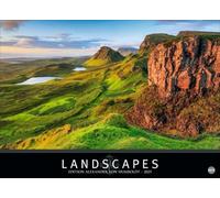Landscapes Edition Calendrier 2025 Édition Alexander von Humboldt Grand calendrier photo avec photos de paysages des meilleurs photographes de la nature Alexander von Humboldt Calendrier Heye
