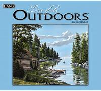 LANG Calendrier mural 2023 Lure of the Outdoor, multicolore, 35,56 x 34,04 x 0,25 cm