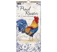 LANG Calendrier mural vertical 2023 Fier Rooster™ (23991079127)