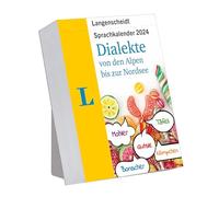 Langenscheidt Calendrier linguistique Dialectes 2024 : calendrier abruption de jour