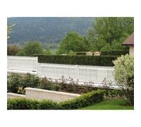 Lanière Pvc Pour Palissade Largeur 43 Mm X 60 M+100 Clips- Blanc - Jardiline Multicolore