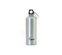 Laken Gourde Bouchon à vis étroite de bouteille d'eau , mixte, uni, Argent , 750 ml