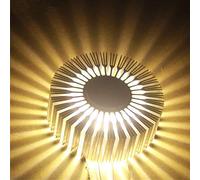 LANMOU 3W LED Applique Projecteur Effet Projecteur Plafond Spots Creative Design Effect Lumière Moderne Applique Murale Intérieur pour Couloir Chambre Balcon Salon Chambre Bébé,Yellow