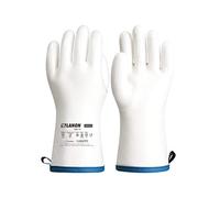 LANON Gants de cuisine en silicone liquide résistants à la chaleur avec doigts de qualité alimentaire, imperméables, antidérapants, pour barbecue, pâtisserie, 30,5 cm, XL/10
