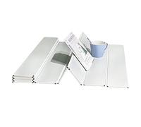 LANRUEU Couverture de Baignoire Anti Poussière Étanche Ponts, Pliable Panneau Isolant Plateau Planches Bain en PVC, Epaisseur 0.7cm(150x80x0.7cm)