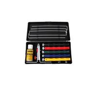Lansky kit d'affûtage couteaux comprenant 5 pierres d'affûtage , pince de lame, guide des pierres d'affûtage, huile d'aiguisage, coffret de transport