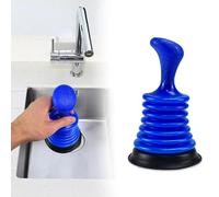 LANSKYLAN Déboucheur Ventouse Déboucheur Ventouse Lavabo avec Grand Soufflet Ventouse Deboucheur Evier Puissant Déboucheur Evier Cuisine Débloqué pour Salle de Bain Cuisine Évier Baignoire, Bleu
