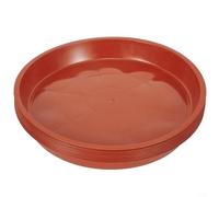 Lant Lot de 10 soucoupes à base ronde pour fleurs d'intérieur et d'extérieur - Protège le sol pour surface (PB260 - 26 cm)