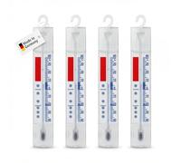 Lantelme Lot de 4 Réfrigérateur Congélateur, glace, armoire, thermomètre de refroidissement. Analogique Température anzige +/- 40 °C 4884