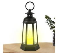 Lanterne à bougie LED rétro | Lampe LED décorative à main rétro rustique sans flamme pour décoration d'intérieur, salon, chambre à coucher, cuisine, bureau
