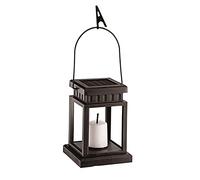 Lanterne à bougie suspendue LED solaire extérieure Lumières de Lanterne avec Effet de Flammes Etanche Portable Suspendue, pour Camping, Bricolage, Secours, Garage, Cave, etc.