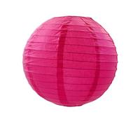 Lanterne asiatique, Lanterne chinoise en papier, mélange de tailles, ronde colorée suspendue for fête mariage, décoration la maison classe(Hot Pink,4 inch)