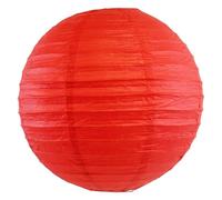 Lanterne asiatique, Lanterne chinoise en papier, mélange de tailles, ronde colorée suspendue for fête mariage, décoration la maison classe(Rojo,8 Inch)