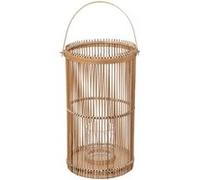 lanterne bambou avec anse 40cm nature - jja 189205/2 Gris G