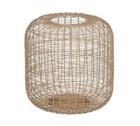 Lanterne Bougeoir Beige 24 x 24 x 23 cm Fer