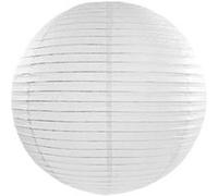 lanterne boule japonaise papier de riz 25cm blanc - générique lap25-008 Blanc G