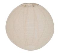 Lanterne boule Jordy D.57cm en lin beige